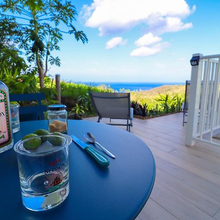 Studio Chez Anna - Vue Mer Et Piscine Le Carbet Extérieur photo