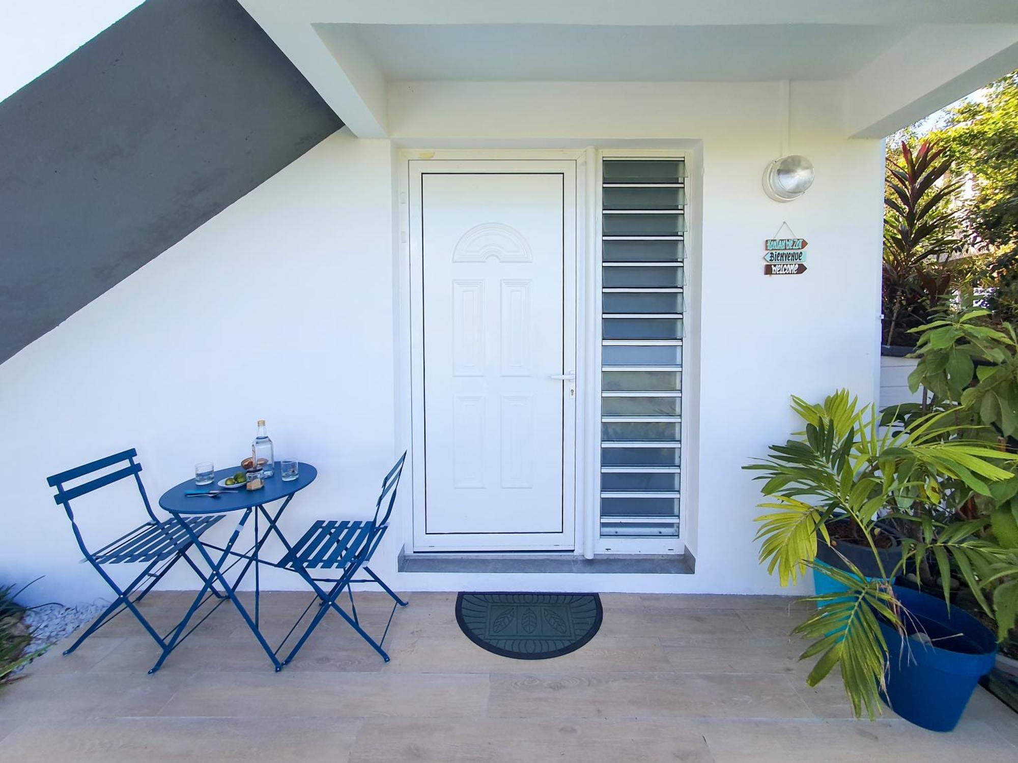 Studio Chez Anna - Vue Mer Et Piscine Le Carbet Extérieur photo
